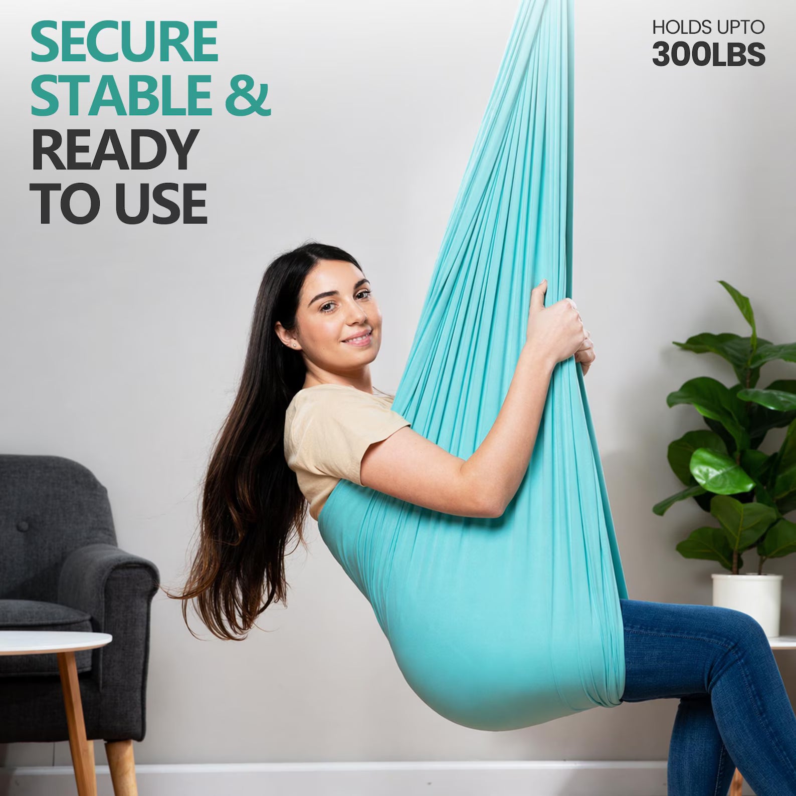 Sensory Cocoon Swing™ – A Calming Space to Relax, Move & Unwind