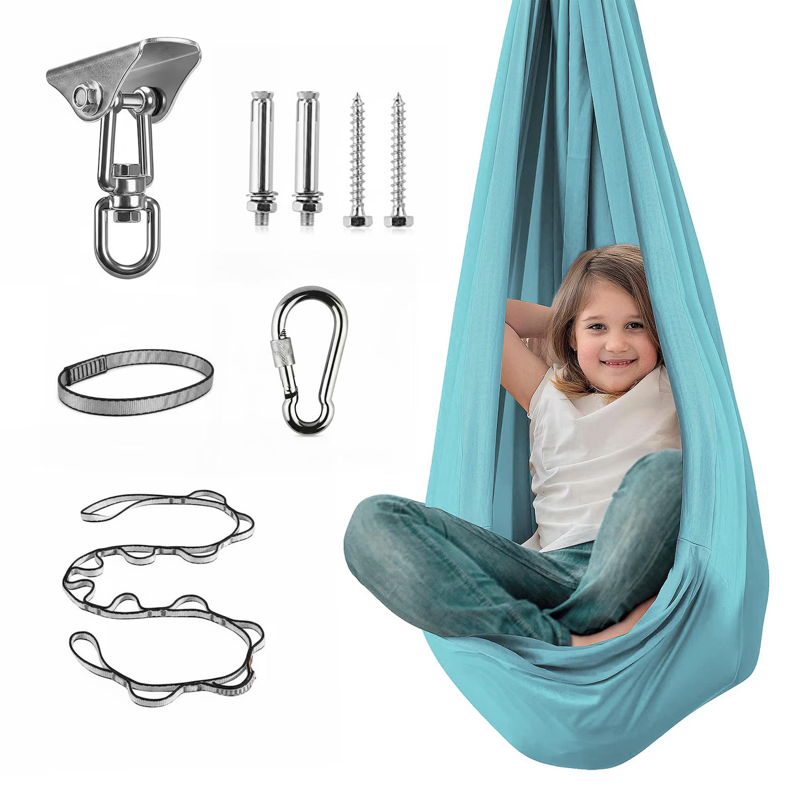 Sensory Cocoon Swing™ – A Calming Space to Relax, Move & Unwind