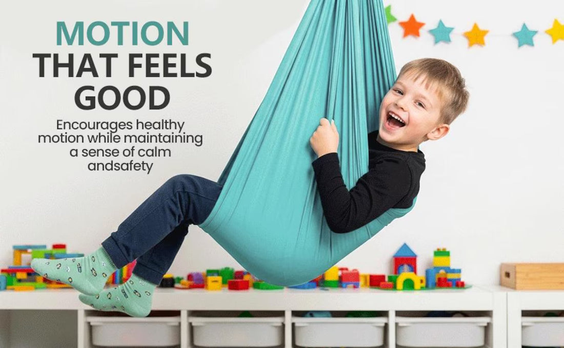 Sensory Cocoon Swing™ – A Calming Space to Relax, Move & Unwind